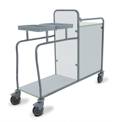 Ágyneműkiosztó kocsi - Fa modell - 251DR.2L