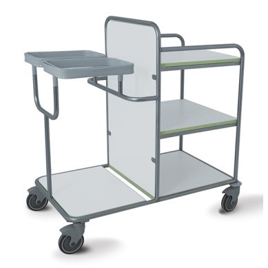 Ágyneműkiosztó kocsi - Fa modell - 251TX-LG.2L