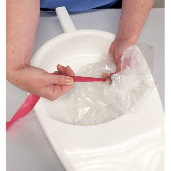 PathAguard Soluble Bedpan Liner - Vízben oldódó ágytál betét
