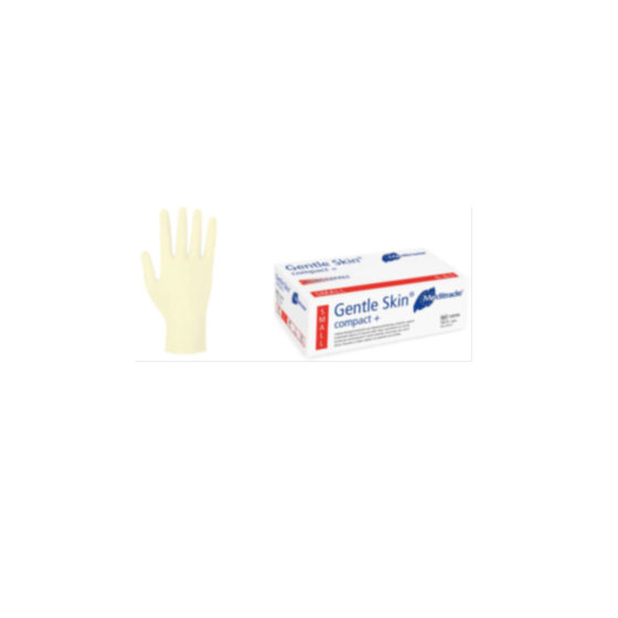 Gentle Skin latex, púdermentes, nem steril kesztyű