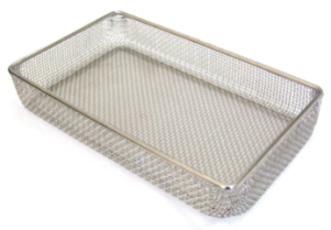 Bio Barrier sterilizáló dobozhoz drótkosár, 255x250x100 mm, fedél nélküli
