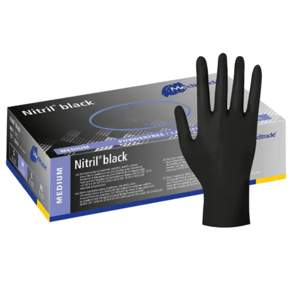 Nitril®  kesztyű - fekete kesztyű
