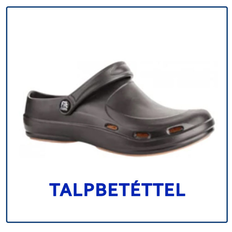 FitClog Kórházi papucs (fekete)