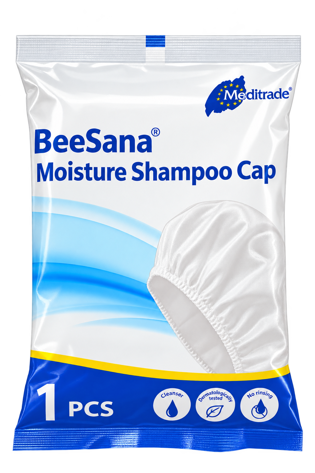 BeeSana® hajmosó sapka - 55x55 cm - 24 csomag/karton - Image 2